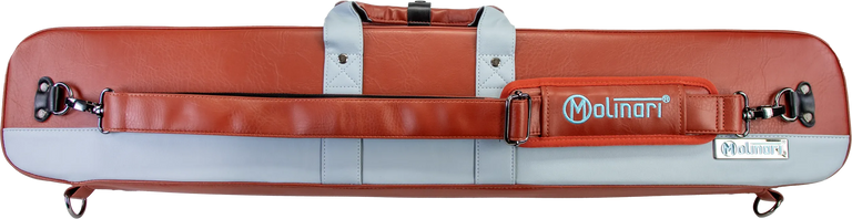 Molinari Retro Flat 3x6 Soft Case - Brown / Light Blue