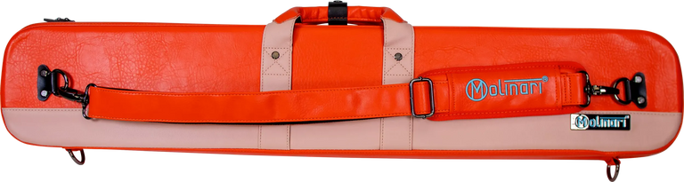 Molinari Retro Flat 3x6 Soft Case - Orange / Light Pink