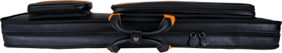 Molinari Classic Butterfly 3x6 Soft Case - Black / Orange