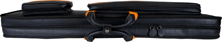 Molinari Classic Butterfly 3x6 Soft Case - Black / Orange