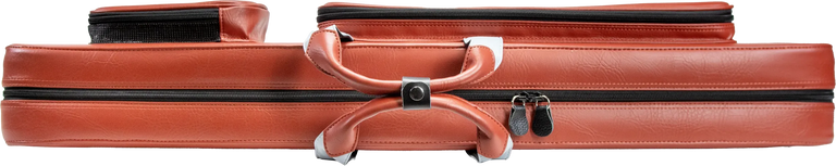 Molinari Retro Flat 3x6 Soft Case - Brown / Light Blue