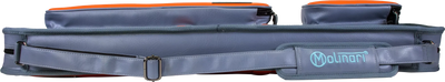Molinari Retro 3x6 Soft Case - Gray / Orange