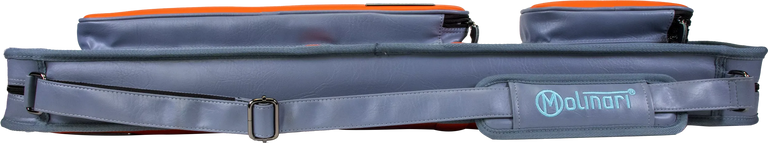 Molinari Retro 3x6 Soft Case - Gray / Orange