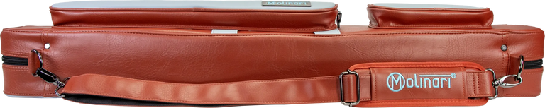 Molinari Flat Butterfly 2x4 Soft Case - Brown / Light Blue