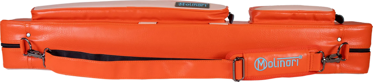 Molinari Flat Butterfly 2x4 Soft Case - Orange / Light Pink