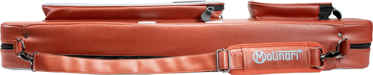 Molinari Retro Flat 3x6 Soft Case - Brown / Light Blue