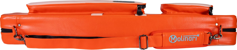 Molinari Retro Flat 3x6 Soft Case - Orange / Light Pink