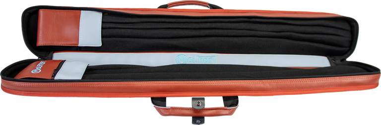 Molinari Retro 2x4 Soft Case - Brown / Light Blue