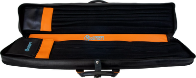 Molinari Classic Butterfly 3x6 Soft Case - Black / Orange