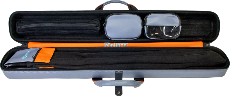 Molinari Flat Butterfly 2x4 Soft Case - Gray / Orange