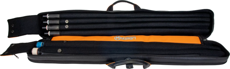 Molinari Retro 2x4 Soft Case - Black / Orange