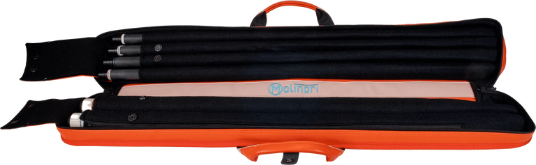 Molinari Retro 2x4 Soft Case - Orange / Light Pink