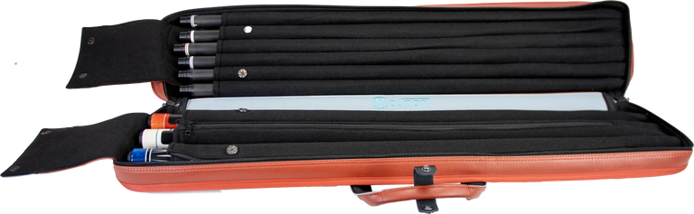 Molinari Retro 3x6 Soft Case - Brown / Light Blue