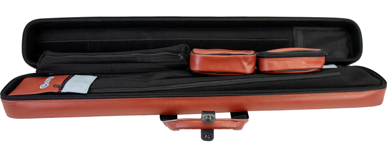 Molinari Flat Butterfly 2x4 Soft Case - Brown / Light Blue