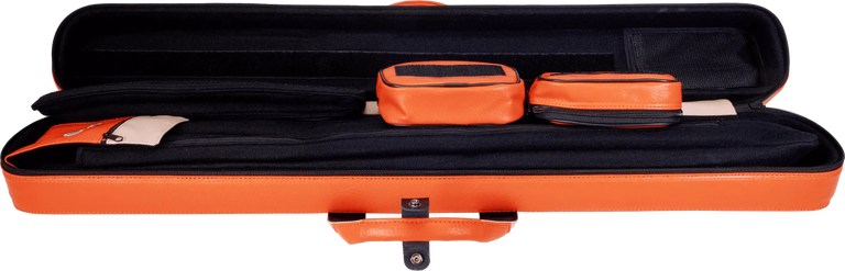 Molinari Flat Butterfly 2x4 Soft Case - Orange / Light Pink