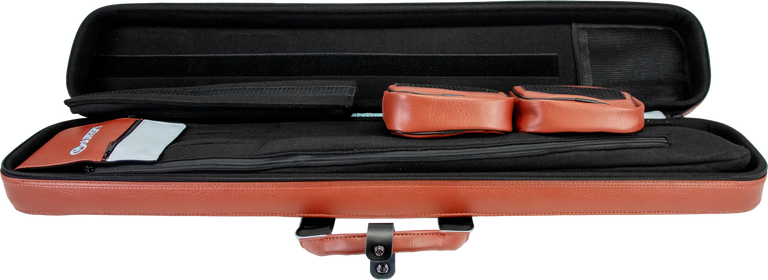 Molinari Retro Flat 3x6 Soft Case - Brown / Light Blue