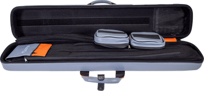 Molinari Retro Flat 3x6 Soft Case - Gray / Orange