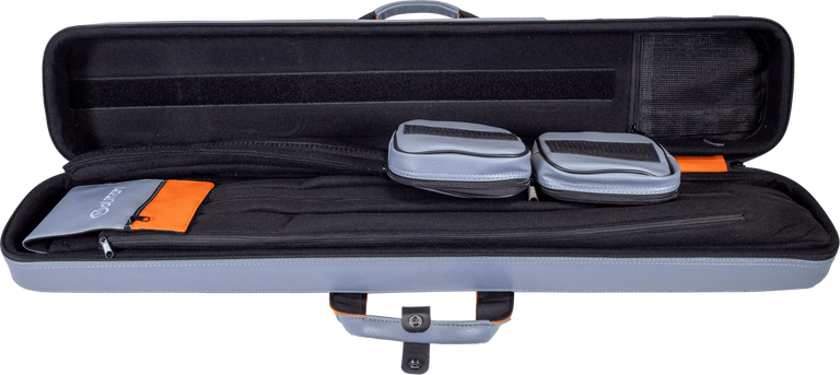 Molinari Retro Flat 3x6 Soft Case - Gray / Orange