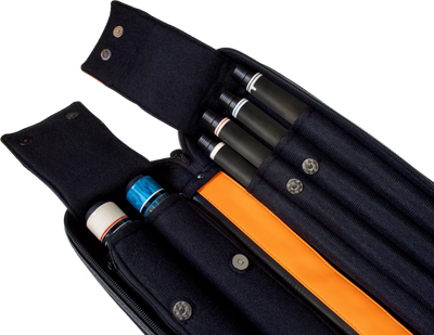 Molinari Retro 2x4 Soft Case - Black / Orange