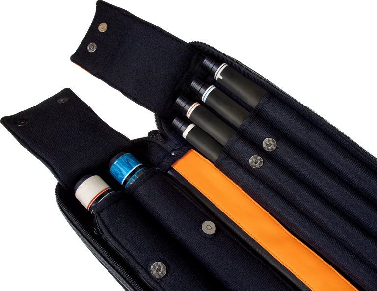 Molinari Retro 2x4 Soft Case - Black / Orange