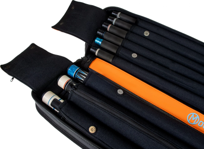 Molinari Classic Butterfly 3x6 Soft Case - Black / Orange