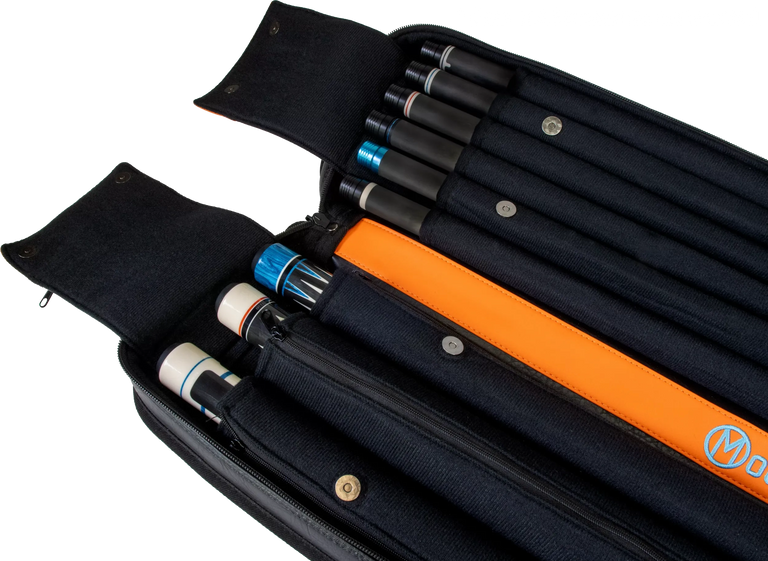 Molinari Classic Butterfly 3x6 Soft Case - Black / Orange