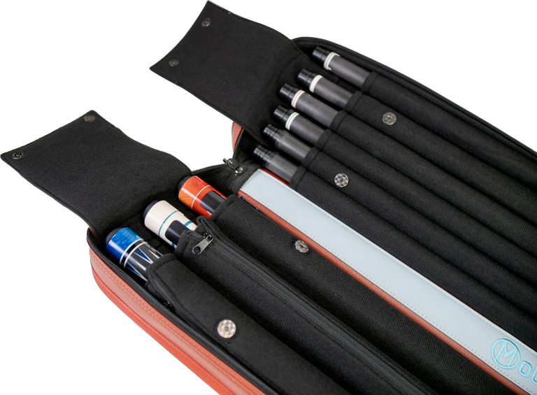 Molinari Retro 3x6 Soft Case - Brown / Light Blue