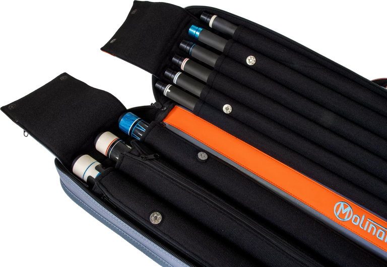 Molinari Retro 3x6 Soft Case - Gray / Orange