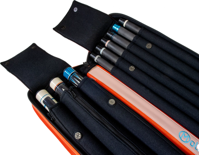 Molinari Retro 3x6 Soft Case - Orange / Light Pink