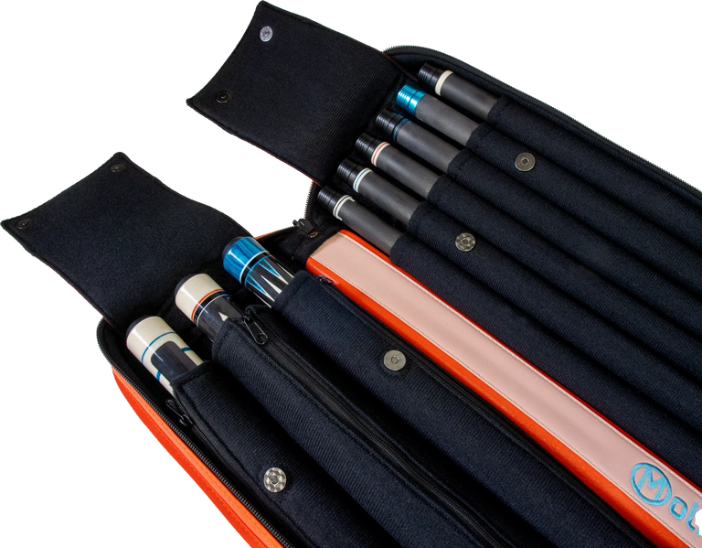 Molinari Retro 3x6 Soft Case - Orange / Light Pink