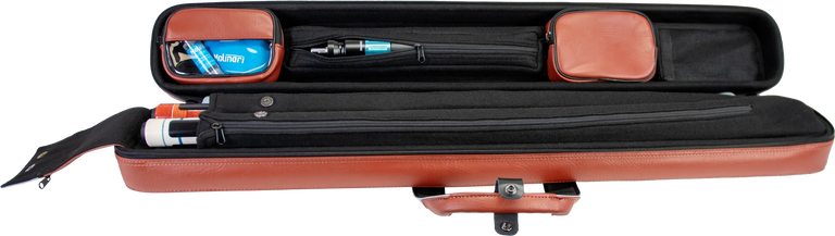 Molinari Flat Butterfly 2x4 Soft Case - Brown / Light Blue