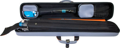 Molinari Retro Flat 3x6 Soft Case - Gray / Orange