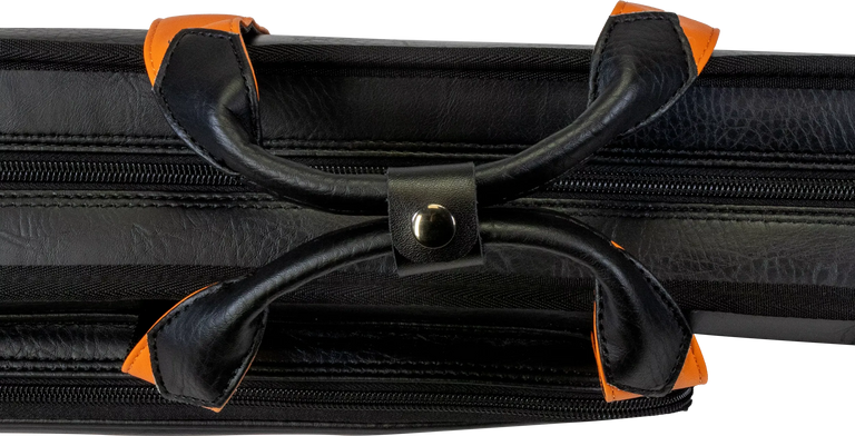 Molinari Classic Butterfly 3x6 Soft Case - Black / Orange
