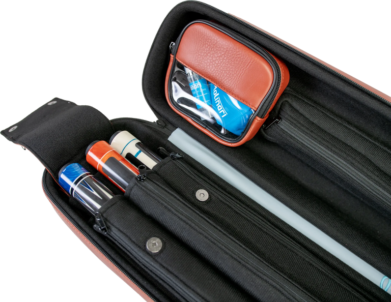 Molinari Retro Flat 3x6 Soft Case - Brown / Light Blue