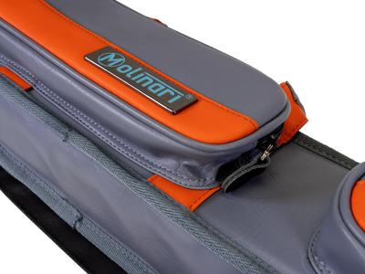 Molinari Retro 2x4 Soft Case - Gray / Orange