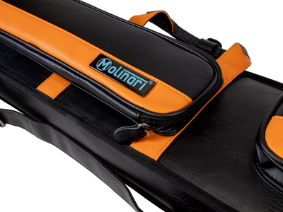 Molinari Classic Butterfly 3x6 Soft Case - Black / Orange