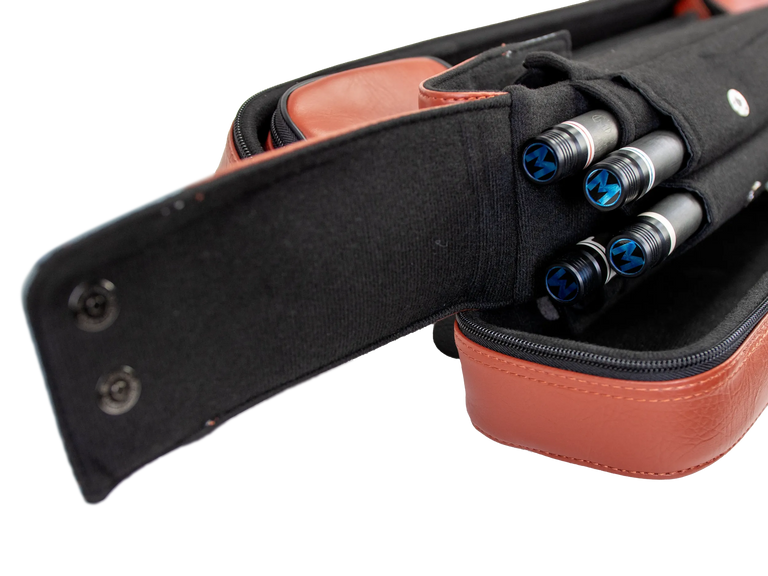 Molinari Flat Butterfly 2x4 Soft Case - Brown / Light Blue