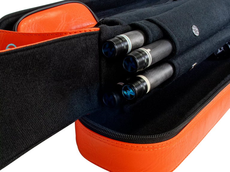 Molinari Flat Butterfly 2x4 Soft Case - Orange / Light Pink