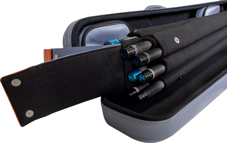 Molinari Retro Flat 3x6 Soft Case - Gray / Orange