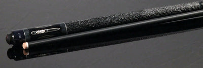 McDermott Limited Edition Black Knight Custom Pool Cue with Defy Carbon Shaft