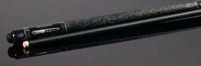 McDermott Limited Edition Black Knight Custom Pool Cue with Defy Carbon Shaft