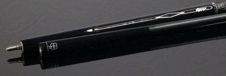 McDermott Limited Edition Black Knight Custom Pool Cue with Defy Carbon Shaft