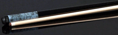 K2 Matte Blue Smoke Graphic No Wrap Pool Cue with 12.50mm K2 LD Shaft