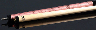K2 Matte Pink Smoke Graphic Pool Cue with 12.50mm K2 LD Shaft
