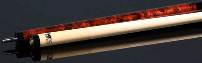 K2 Matte Copper Smoke Graphic No Wrap Pool Cue with 12.5mm LD Shaft