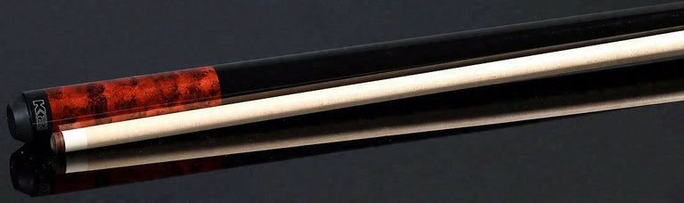 K2 Matte Copper Smoke Graphic No Wrap Pool Cue with 12.5mm LD Shaft