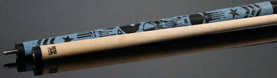 KODA Blue Graphic Pool Cue - KDV14BL