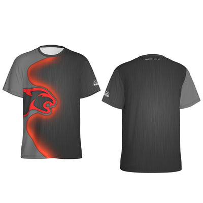 Predator Strike Blacklight Edition Swoosh Cat Logo 2.0 T-Shirt