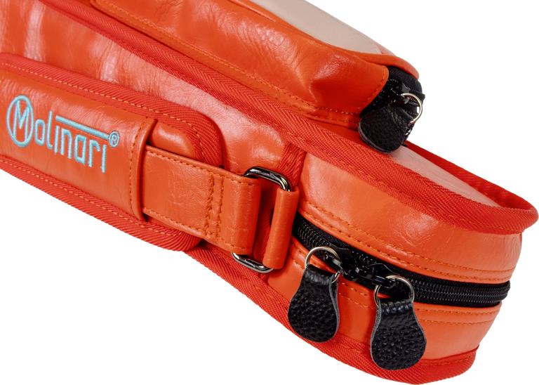 Molinari Retro 2x4 Soft Case - Orange / Light Pink