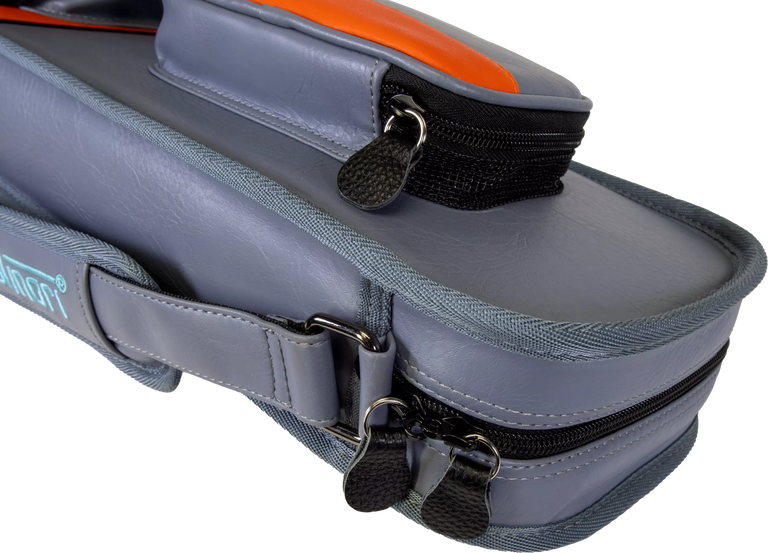 Molinari Retro 3x6 Soft Case - Gray / Orange
